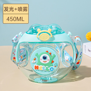 <span class=keywords><strong>2023</strong></span> nouveaux vaporisateurs de beignets en plastique recyclé de 500 ml avec buse et LED pour enfant, étudiant ou enfant - Product Image 5