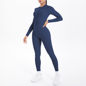 Combinaison de sport sexy sans manches pour femme, grande taille, dos nu, effet froncé aux fesses, idéale pour le fitness et le yoga - Product Image 4