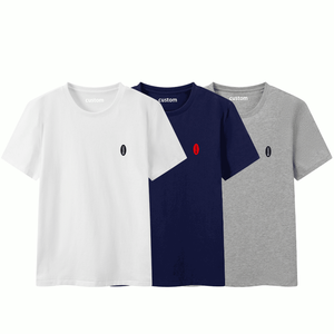 T-shirt pour <span class=keywords><strong>homme</strong></span> personnalisé, décontracté, uni, avec logo, fabrication haut de gamme, 100% coton, de qualité supérieure, vente en gros pour hommes - Product Image 1