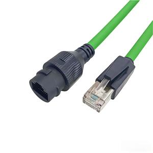 Câble d'extension réseau HUA à paires torsadées, adaptateur RJ45, ports Gigabit mâle-femelle, gaine PVC IP67, cuivre sans oxygène - Product Image 1