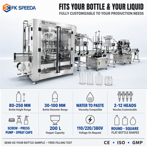 Máquina Automática de Llenado y Tapado de Miel y Jarabes, 8 Cabezales de Pistón, Alta Viscosidad, 100-1000ml, SUS304, <span class=keywords><strong>para</strong></span> Mermelada, Melaza y <span class=keywords><strong>Glucosa</strong></span> - Product Image 3