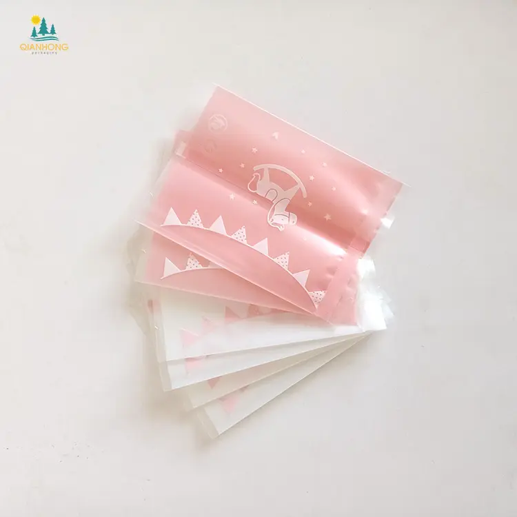 Kabul özel sipariş geri mühür Bopp qianhong plastik balonlar doğum günü partisi için ambalaj çantası ve