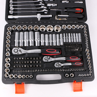 Offre Spéciale 216pcs clé à douille kits auto réparation outil socket clé à cliquet ensembles pour le Ménage