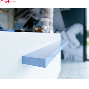 Cà phê và bánh mì cửa hàng sử dụng quầy bar hiển thị để Bán tinh khiết trắng bền rắn bề mặt đá quầy tiếp tân - Product Image 2