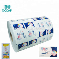 Rouleau de papier aluminium imperméable résistant aux déchirures, personnalisé, pour l'emballage des lingettes humides et des lingettes alcoolisées