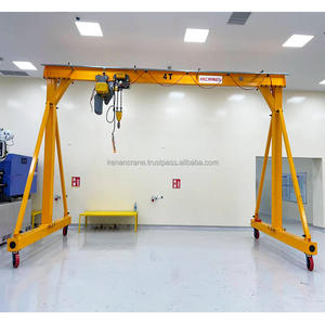 Grues portatives de portique de taille réglable d'atelier de levage mobile en acier de 1 tonne 2 tonnes 3 tonnes - Product Image 2