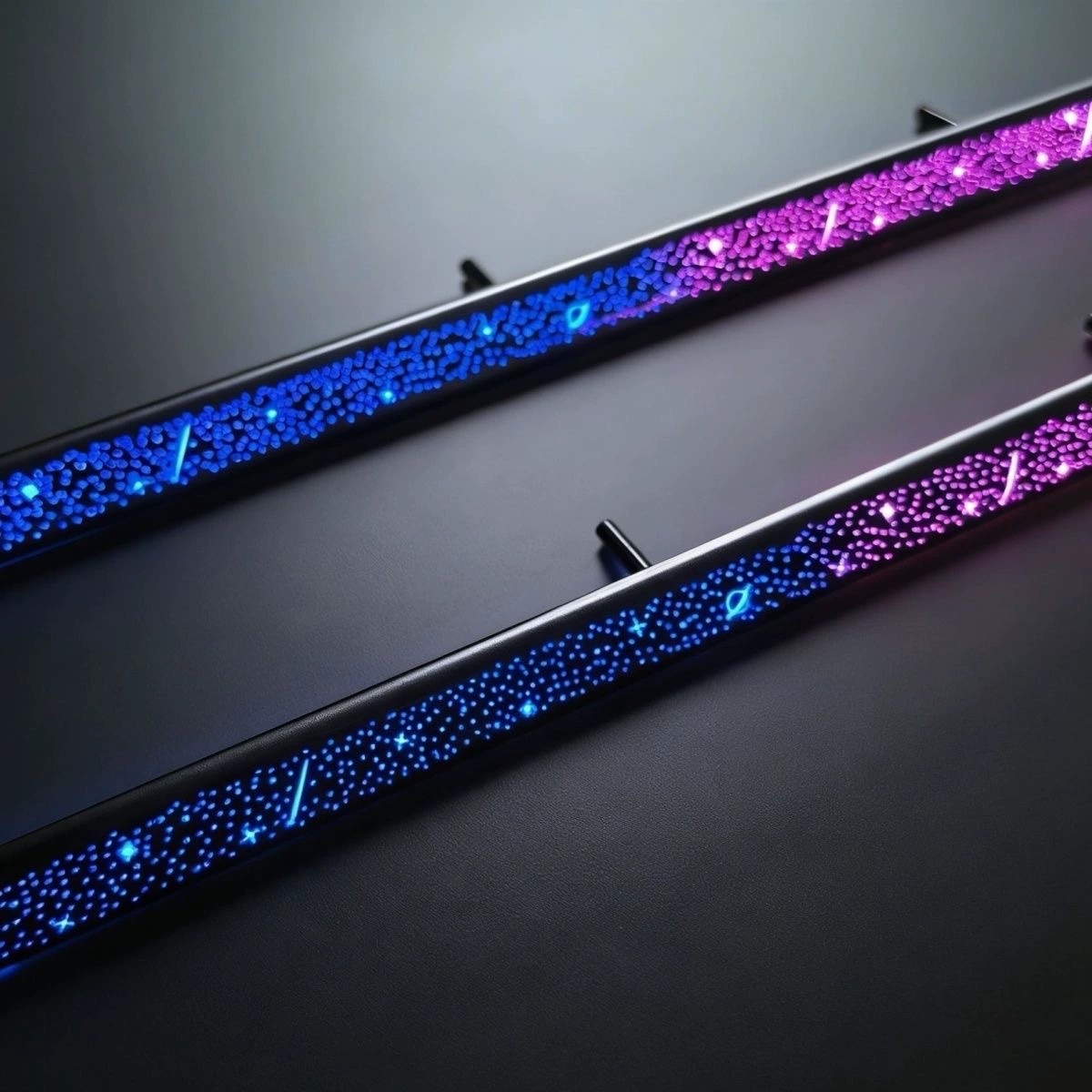 Factory Custom K6 12V Ambient Lighting with Magic Star New Easy Install Symphony LED Strip Light Kit for Car