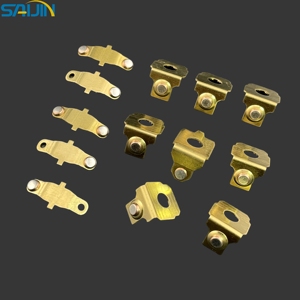 RoHS được phê duyệt điện Bạc liên hệ với đinh tán đồng thau đồng liên hệ với thiết bị đầu cuối Dải đồng cho thiết bị chuyển mạch và ổ cắm - Product Image 4