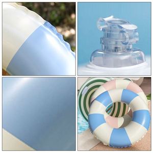 Custom Float Branded Logo Pvc Inflatable Swimming Pool Ring for Kids <b>Game</b> - Product Image 4