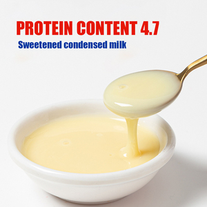 Leche Condensada Azucarada, Crema para Bebidas, Proteína 4.7, Bebidas de Postre, Tartas de Huevo, Ingredientes para Hornear, 390g, Leche Condensada Dulce - Product Image 3