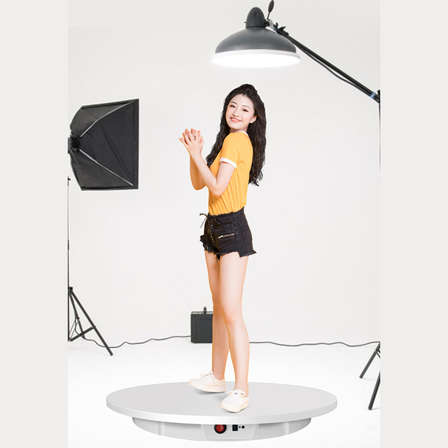 Heavy Duty 360° Rotating Photography Turntable 22cm/30cm/42cm/60cm Speed Adjustable Display Stand OEM Customizable