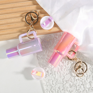 Sangat Populer di Eropa dan Amerika, Gantungan Tas Custom, Liontin Mini <span class=keywords><strong>Tumbler</strong></span>, Tempat Chapstick, Gantungan Kunci Cangkir Kecil untuk Tas - Product Image 4