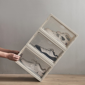 <span class=keywords><strong>2025</strong></span> hộp giày mới rõ ràng nhựa Stackable Sneakers lưu trữ - Product Image 2