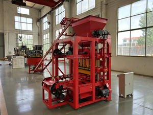 Khối bê tông Máy làm QT4-26 khối máy khối rỗng bán tự động làm gạch máy móc - Product Image 6