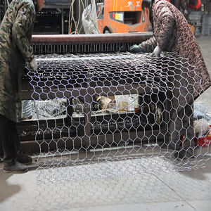 Gegalvaniseerd gaas 10x12cm steenkooi net / Gabion keermuur voor constructie, gebruikt voor waterwerking - Product Image 2