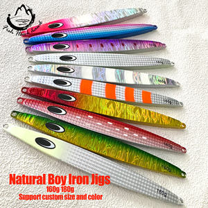 เหยื่อล่อแบบเด็กผู้ชายทำจากเหล็กธรรมชาติน้ำหนัก160ก. 180ก. สำหรับเหยื่อ<span class=keywords><strong>ตก</strong></span><span class=keywords><strong>ปลา</strong></span>น้ำเค็ม - Product Image 5