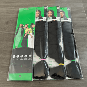 Cheveux à tresser ultra-yaki jumbo très demandés pour tresses africaines, extensions de cheveux pré-étirées, mèches à tresser, tresses africaines - Product Image 6