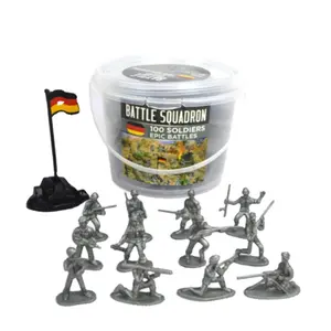 EPT Plástico Clásico Ejército Hombres Soldado Estatuilla Mini Figuras Soldados Tiny Toy Soldiers