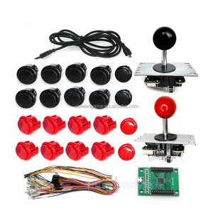 Xinmotek çift Joystick USB kurulu denetleyici Diy kiti <span class=keywords><strong>PC</strong></span> için sıfır gecikme Mame ahududu Pi PS3 TV kutusu Arcade sopa - Product Image 3
