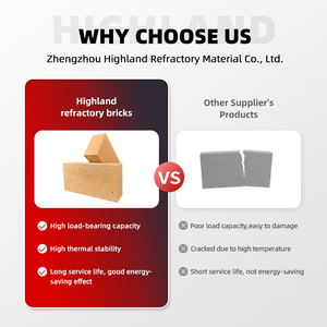 Thép công nghiệp lò cao 30-45% alumina gạch lửa SK30/34/35 gạch đất sét chịu lửa cho thân lò - Product Image 2