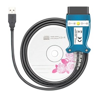 Escáner de Diagnóstico OBD2 FTDI FT232RL para Automóviles, Herramienta de Diagnóstico con Interfaz K-LINE DCAN, Cable OBD2 K+DCAN