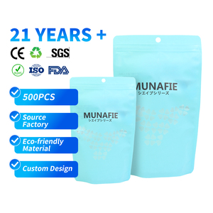 Resealable Stand up Pouch Underwear Packaging Resealable Zipper Mylar <b>Bag</b> Tear Notch Matte Spot UV Luxury <b>Zip</b> <b>Bag</b> OEM ODM - Product Image 1