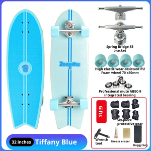 Planche à roulettes fabricant Cruiser Board 7 plis russie érable <span class=keywords><strong>32</strong></span> pouces <span class=keywords><strong>Surf</strong></span> <span class=keywords><strong>Skate</strong></span> enfants adulte planche à roulettes Patinetas - Product Image 2