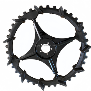 140X10CM Solid Iron Wheel Plant Machine Tyres Tractor Modification Sprayer Tire Seedling Transport Vehicle Tires - Product Image 2