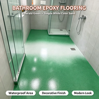 Mortier époxy coloré pour carrelage, application facile, étanche, pour la rénovation des sols de cuisine et de salle de bain