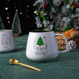 Offre spéciale, vente en gros, tasse en céramique personnalisée avec impression amusante, cadeau de Noël bon marché, tasse à café, tasse de Noël - Product Image 6
