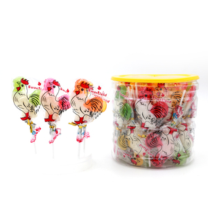 Halo coloré saveur de fruit forme animale coq sucette <span class=keywords><strong>prix</strong></span> du fabricant de bonbons durs - Product Image 4