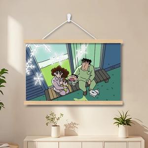 Изготовленные на заказ водонепроницаемые тканевые баннеры-рулонные вывески с цифровой/УФ-печатью произвольной формы для рекламных мероприятий и свадеб - Product Image 1