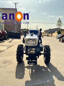 Tracteurs agricoles ANON 22hp à prix avantageux, 2 roues, long manche, démarrage électrique/manuel, équipement de tracteur agricole à pied à vendre - Product Image 4