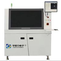 Plataforma de ajuste de calidad de impresión estable PCB espesor inteligente 2D Check PCB impresora de pasta de soldadura completamente automática