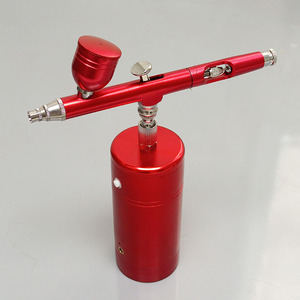 Portable Rechargeable Mini Electric Airbrush <b>Kit</b> With Adjustable Speed For <b>Model</b> Painting Artwork Gravity Feed USB Power - Product Image 2