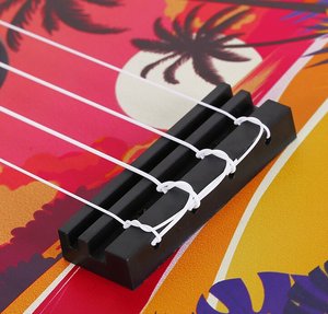 Ukelele de 21 Pulgadas de la Serie Sunshine Beach, Instrumentos de Cuerda, Venta al Por Mayor de Fábrica - Product Image 4