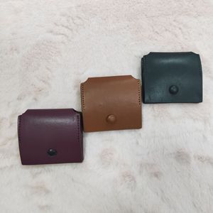 Cross-border hot-selling leather <b>mini</b> coin purse, handmade <b>mini</b> coin purse, earphone <b>bag</b>, US dollar wallet - Product Image 1