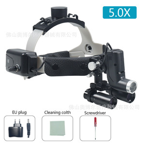 Dental Magnifying Glass With Led Headlamp 4x Binocular For Oral And Surgical Procedures - Product Image 4