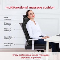 Coussin de massage multifonctionnel de haute qualité, portable, pour la maison, tapis de massage, matelas chauffant, siège de massage pour voiture
