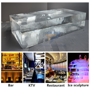 Nhà Thương mại sử dụng Máy làm đá bóng tinh khiết Trong suốt Thiết bị làm lạnh thương mại Máy làm đá - Product Image 5