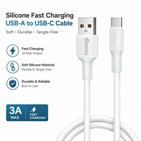 Produk Terlaris Grosir Solma Kabel USB2.0 C Premium 1m Kabel USB Tipe C untuk iPhone Samsung Xiaomi