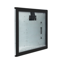 Panel industrial todo en uno sin ventilador Ventanas de visualización de PC Monitor de pantalla táctil Computadora integrada con interfaz USB y serie