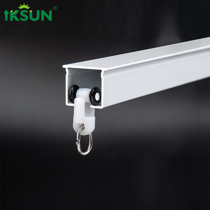 Iksun 1 Set Free Expansion Adjustable <b>Curtain</b> Rod Telescopic <b>Curtain</b> Rail Extendable <b>Curtain</b> Poles, Tracks - Product Image 4