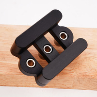 Localisateur de trous pour le travail du bois, outil de perçage de chevilles auto-centrant, pour le jointement de panneaux de meubles, perçage vertical de chevilles en bois DIY