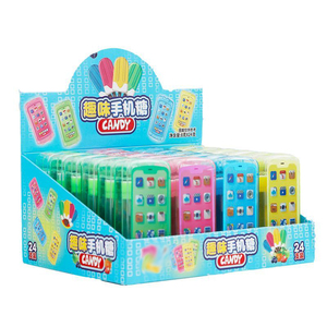 Kẹo điện thoại di động vui vẻ kẹo dâu tây và táo có hương vị kẹo cứng kẹo trẻ em đồ ăn nhẹ kẹo đồ chơi trẻ em - Product Image 4