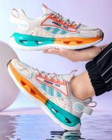 Chaussures de sport blanches de haute qualité pour hommes, chaussures de randonnée, chaussures de marche pour hommes, nouveau style 2024
