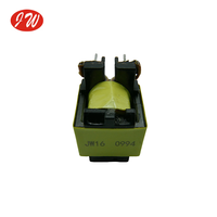 Transformateur de puissance à haute fréquence EE16 avec ruban isolant jaune et noyau de ferrite Flyback pour adaptateur de chargeur SMPS OEM