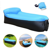 Matelas pneumatique gonflable pour le camping en plein air, coussin triangulaire gonflable, chaise longue gonflable de plage
