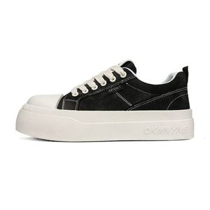 Zapatillas de Lona con Plataforma Modernas para Hombre, Construcción Ligera y Transpirable, Suela Gruesa que Aumenta la Altura - Product Image 2