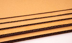 Carton ondulé de qualité supérieure en pâte chimique-mécanique, revêtement double face, écologique, avec cannelures B/C/E/BC/BE, vente en gros - Product Image 6